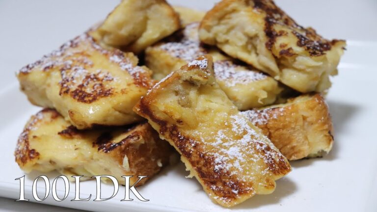 【料理】蜂蜜バナナフレンチトースト作ってみた【超簡単】