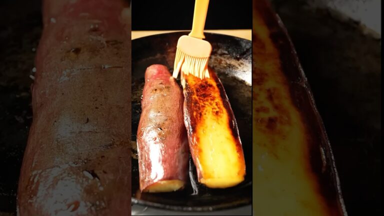 さつまいもの一番めんどくさい食べ方。#shorts