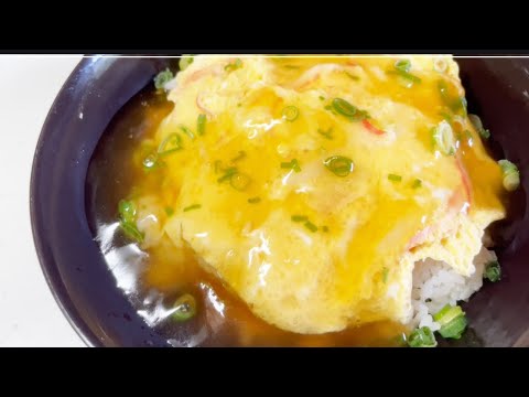 レンジで手抜き天津飯【簡単レシピ】