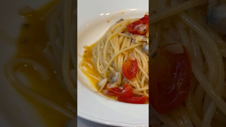 ボンゴレビアンコ #パスタ #ボンゴレ #トマト