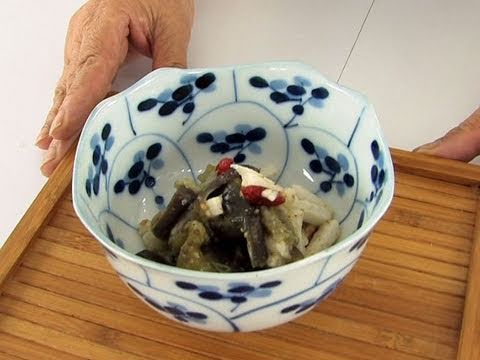 粉末調味料『一養』を使ったナスのとろろ和え