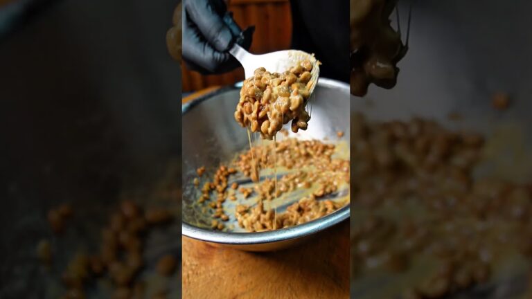 納豆好きの納豆ドレッシング #納豆 #food #料理 #サラダ