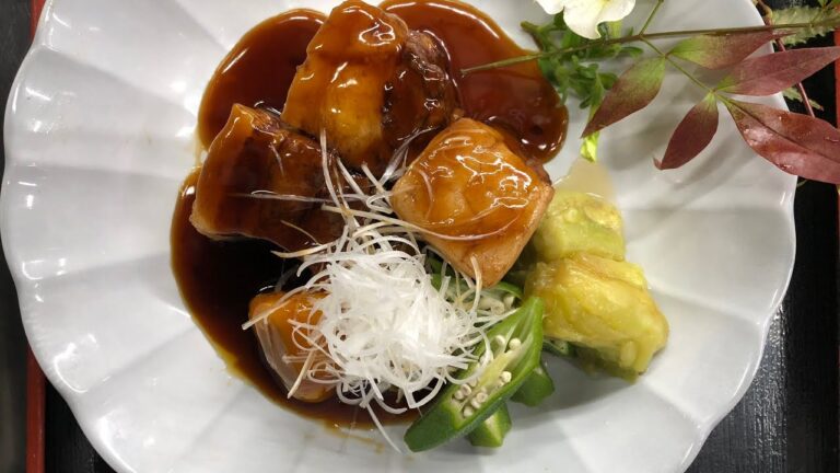 【豚の角煮】豚肉と夏野菜料理　第37弾　佐久斗