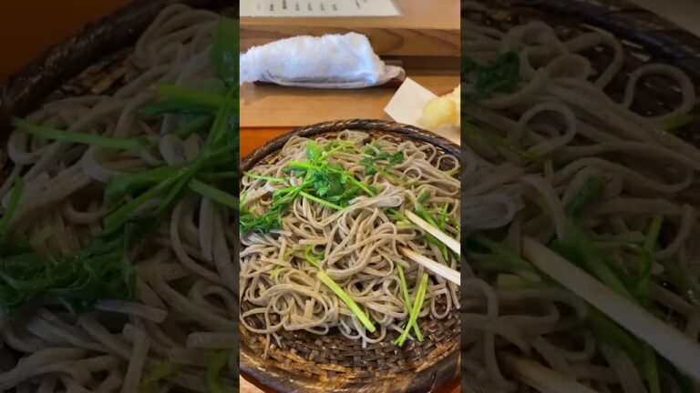 #soba #tempura #japanesefood #そば #天ぷら #樹樹