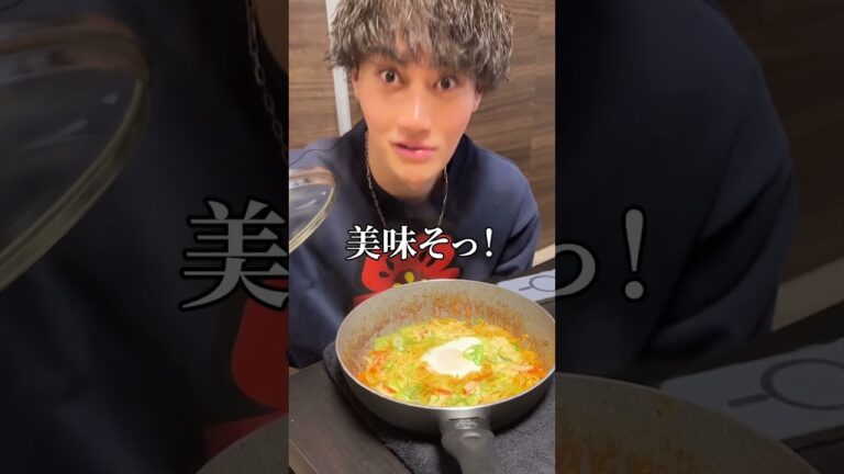 親友の辛ラーメンを勝手に世界一美味しくしてみたww
