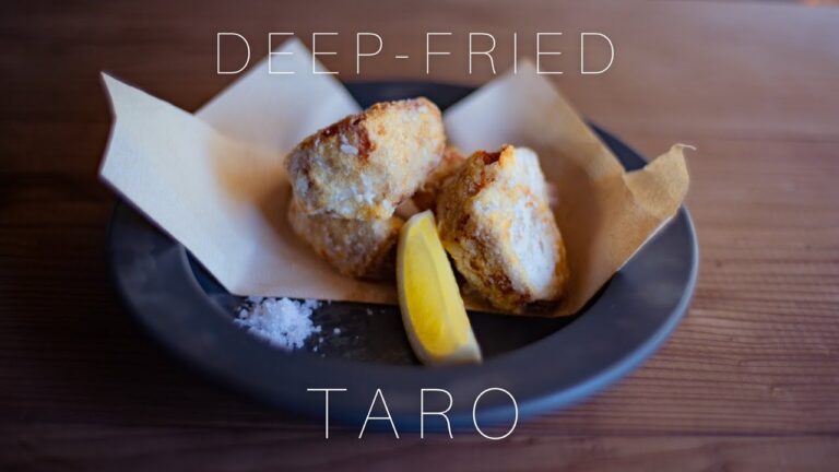 海老芋の竜田揚げ/Deep Fried Taro