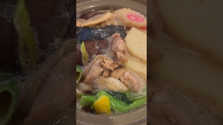 冬の風物詩 鍋焼きうどん by 三島屋 #shorts #udon #うどん