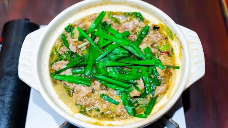 中華楼#032 ショート版　サボイキャベツと牛肉の麻辣土鍋煮