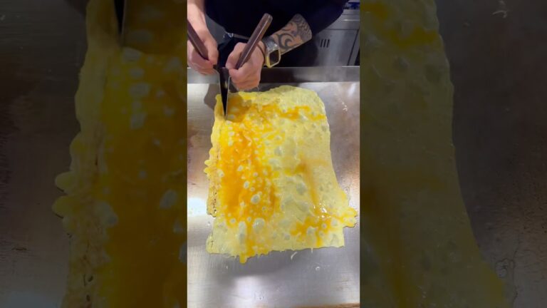 東京で1番美味しい鉄板で焼く出汁巻きたまご🍳【自由が丘　BY THE WAY】 #japanesefood #東京グルメ #卵 #卵焼き