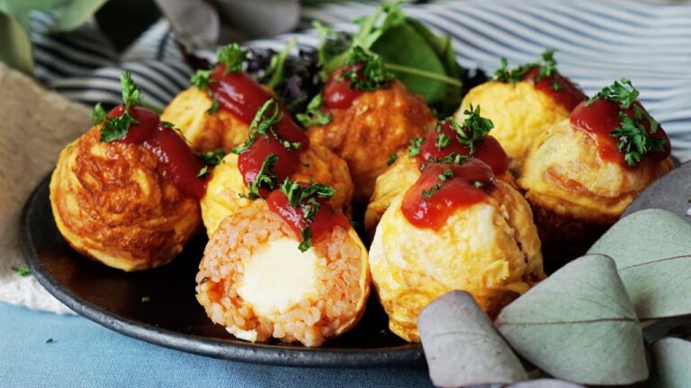 【ただただかわいい♡】ころころオムライス