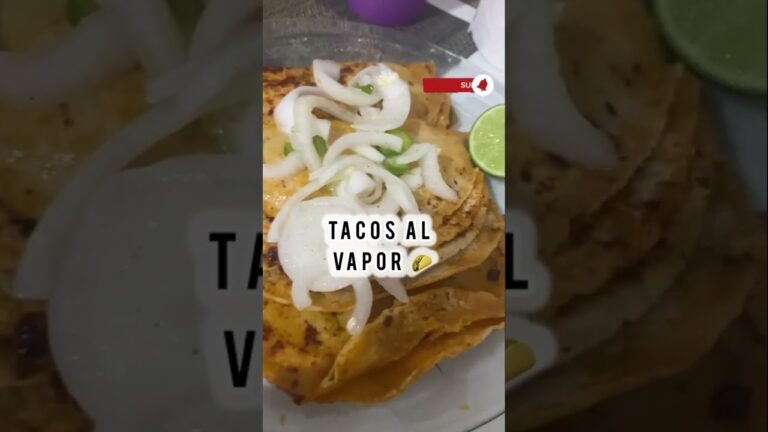 Tacos al vapor 🌮#receta #comida #tacos#suscribete