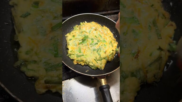 #ニラチヂミ#チヂミ#韓国料理#韓国料理レシピ#shorts