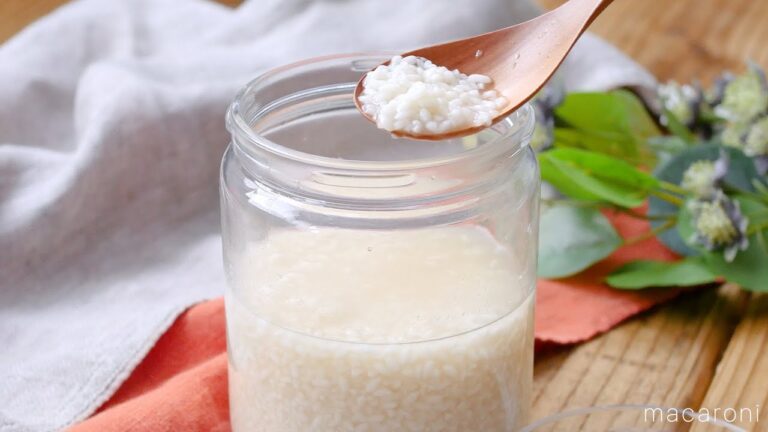 【塩麹の作り方】万能調味料！野菜やお肉、お魚など！いろんなものに使える♪