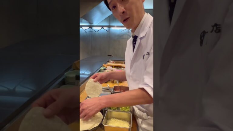 料理人の日常の仕込み② 和食屋さんのトルティーヤ🌮🇲🇽 粉から作るの面倒かと思いきや超簡単！本格的なタコスでタコパ！　#料理動画 #タコス　#料理