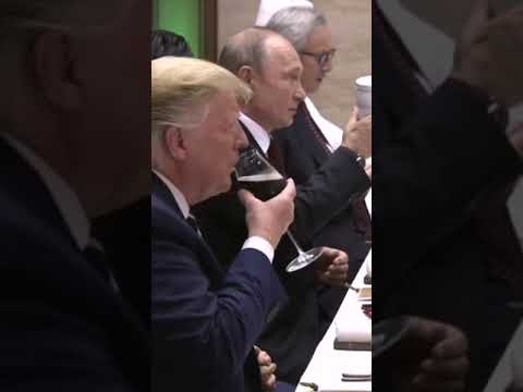 安倍さんが席離れるところ、なんか悲しい。#安倍晋三 #トランプ大統領 #プーチン