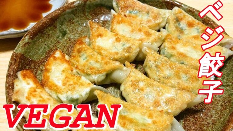 【VEGAN】大豆と豆腐の「畑の肉」餃子