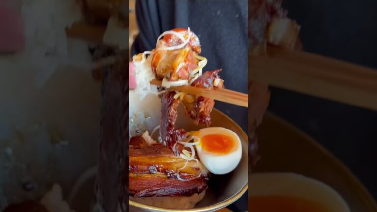 香川県 蕎麦好き必見！すき焼き蕎麦そらとたべるthreee  #shorts