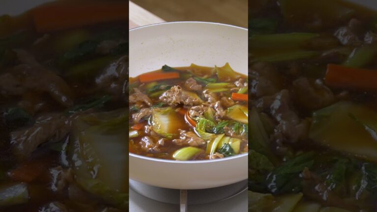 あんかけかた焼きそば | Fried noodles with sauce #あんかけ #焼きそば #かた焼きそば