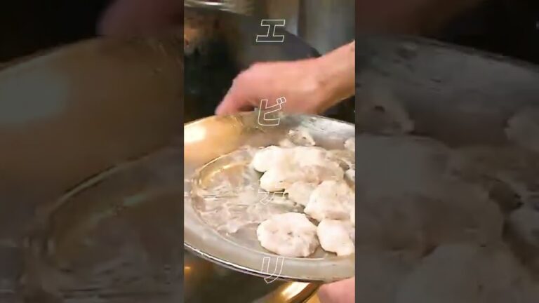 職人技！エビのチリソース！ | Craftsmanship! Shrimp in Chili Sauce!