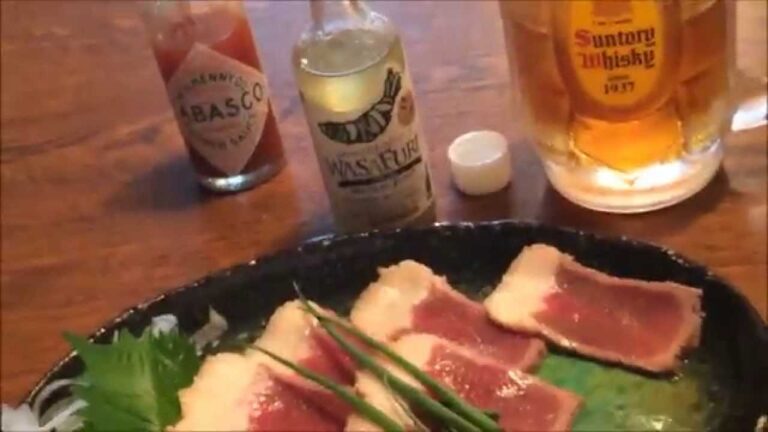 WASAFURU (ワサフル）で牛たたきを食べて見た