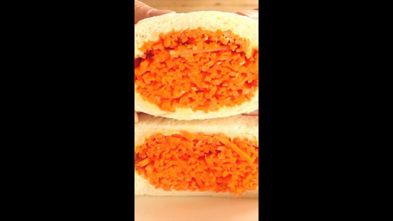 奇跡の美味しさ！にんじん丸々1本サンドイッチの作り方