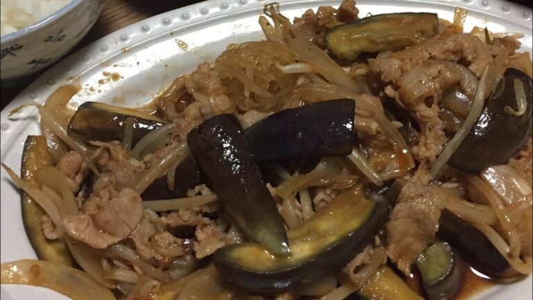 麻婆茄子春雨 1分早送り版