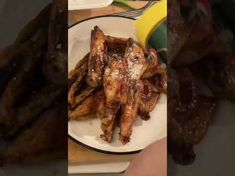 手羽中のウスターソース炒め＆ズッキーニのナムル【自炊日記】 #Shorts