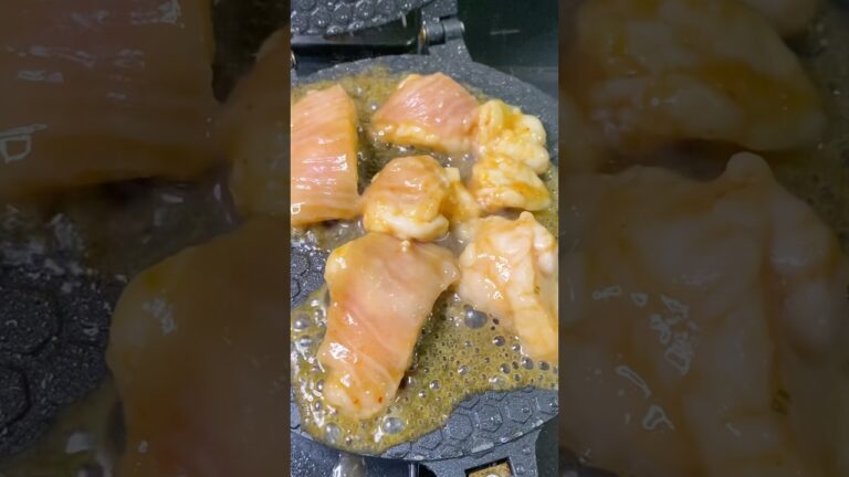 【大惨事】家のキッチンでホルモンだけは絶対に焼くなよ！ #ワッフルメーカー #料理