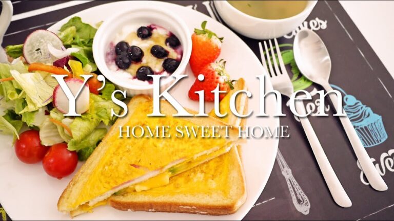 【男の料理】ホットサンドメーカーが無くても作れる！具沢山ホットサンド