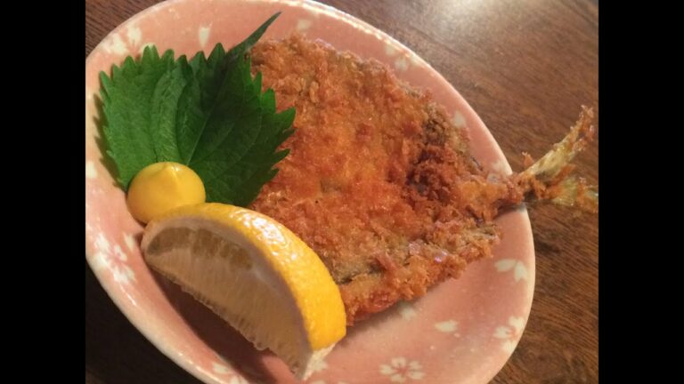 【あじフライ】作り方（★さばき方から食卓まで）ちょっと難しいけど挑戦する価値あります