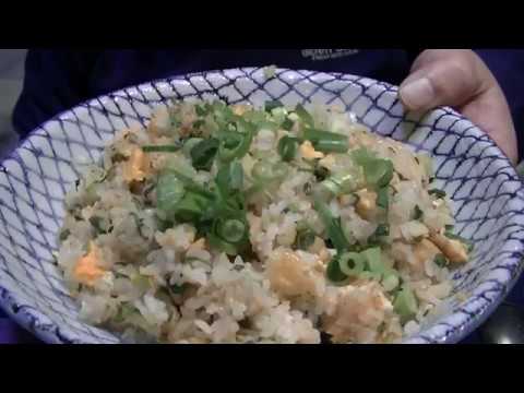 【一人deごはん】Let’s eat！「青ねぎチャーハン」＆日清カップ麺「麺職人・しょうゆ味」