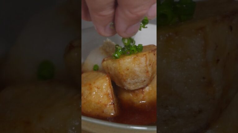 里芋の揚げ出し #和食のある暮らし #出汁の香り #美味しい瞬間 #四季を味わう #和の食卓 #旬を楽しむ #まごころ料理教室