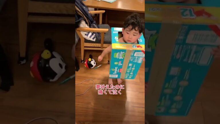 ロボットになりたい言うから。#shorts #しょうやん男三兄弟