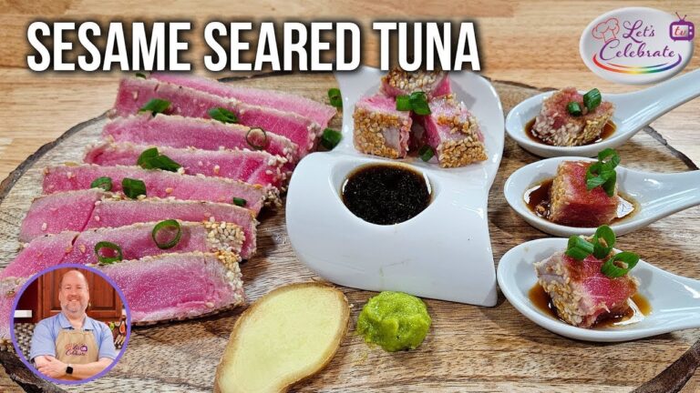 Delicious And Easy: How To Make Seared Sesame Tuna Just Like A Restaurant!