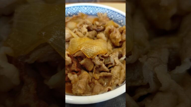 #吉野家 ねぎラー油牛丼