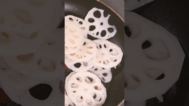 れんこんきんぴらの作り方 How To Make Lotus Root KINPIRA