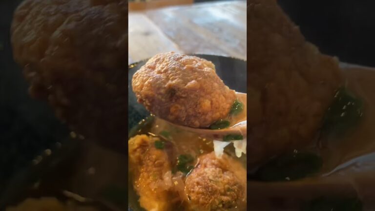 出汁の中にたこ焼き？！冬にぴったりな期間限定メニュー「たこ吸い」！/Takoyaki kinoko /浜松市北区都田町