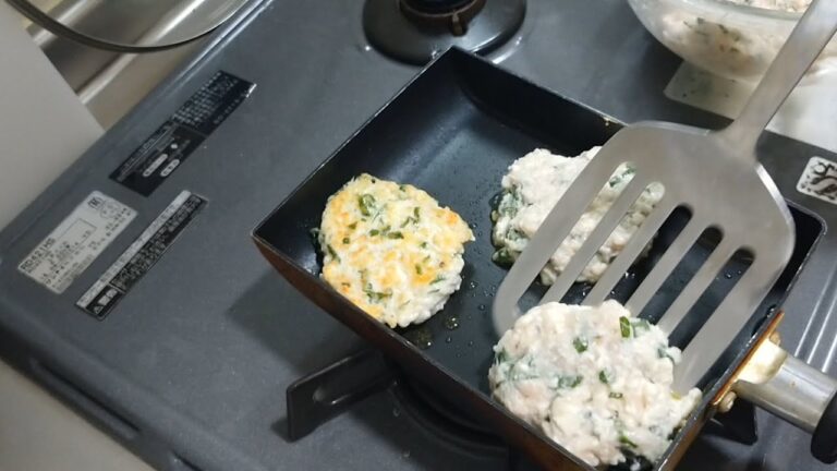 【自炊】大葉鶏つくね【シャトレーゼ購入品】