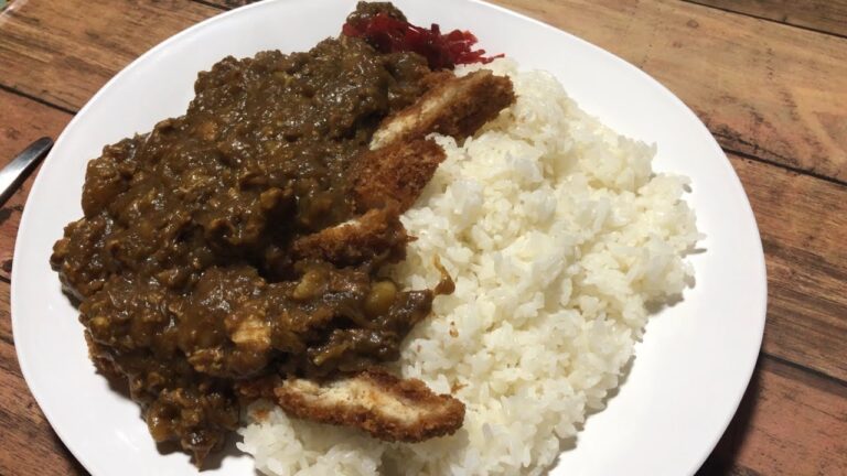 おっさんが、カツカレー(2日目カレー)を一生懸命食べるだけの動画【おっさんの飯テロ】