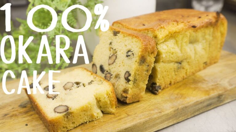 【ダイエット】おから黒豆ケーキ/低糖質