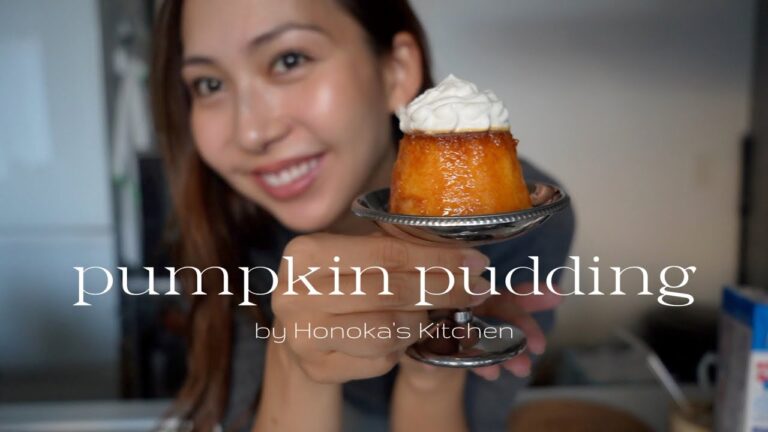 【スイーツ】リピート確定！レトロなカボチャプリンレシピをご紹介。