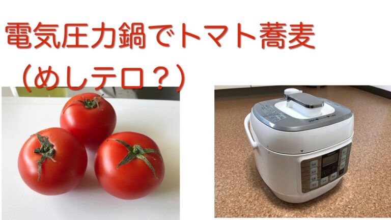 電気圧力鍋DE菜食料理　トマトそば（^^）