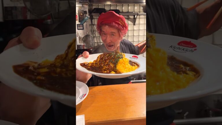 マスターのパフォーマンスが大人気！世界中から愛されるオムライス店🍳【京都 ：ザ 洋食屋 キチ・キチ】