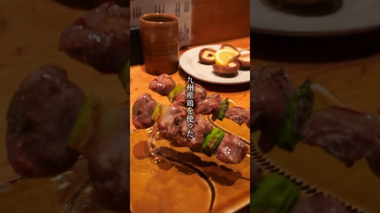 【福岡グルメ】食べログ百名店の焼き鳥 #福岡グルメ　#焼鳥