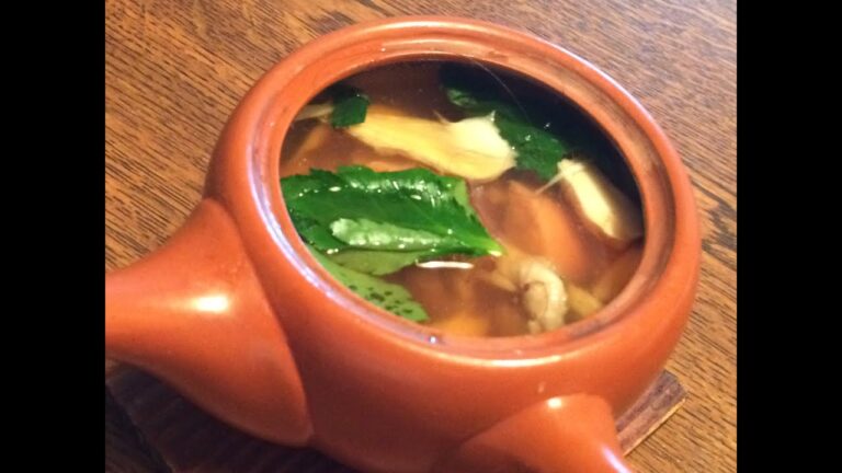 松茸「どびん蒸し」作り方