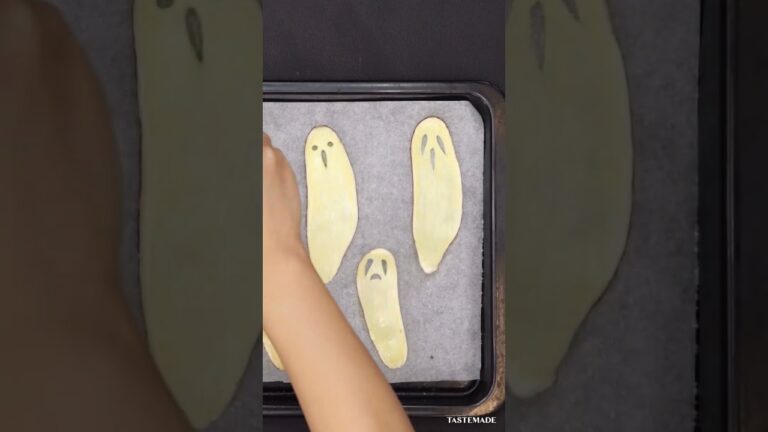 【簡単ハロウィン】おばけのお芋チップス👻 #shorts #ハロウィンレシピ