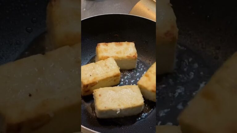 【副菜シリーズ】揚げだし豆腐〜じゃこと大根おろしを乗せて〜 #寡黙のグルメ #自炊 #揚げだし豆腐 #shorts