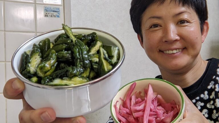 きゅうり塩漬け→超😄美味なお漬物のレシピ(半年保存可能)❗