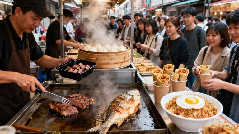 2025年中国最受欢迎的夜市美食小吃大合集！超120种美食，2小时沉浸式漫游中国夜市美食宇宙！