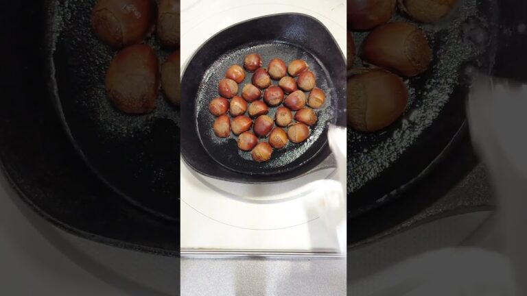 【簡単焼き栗】香ばしくて素朴な味